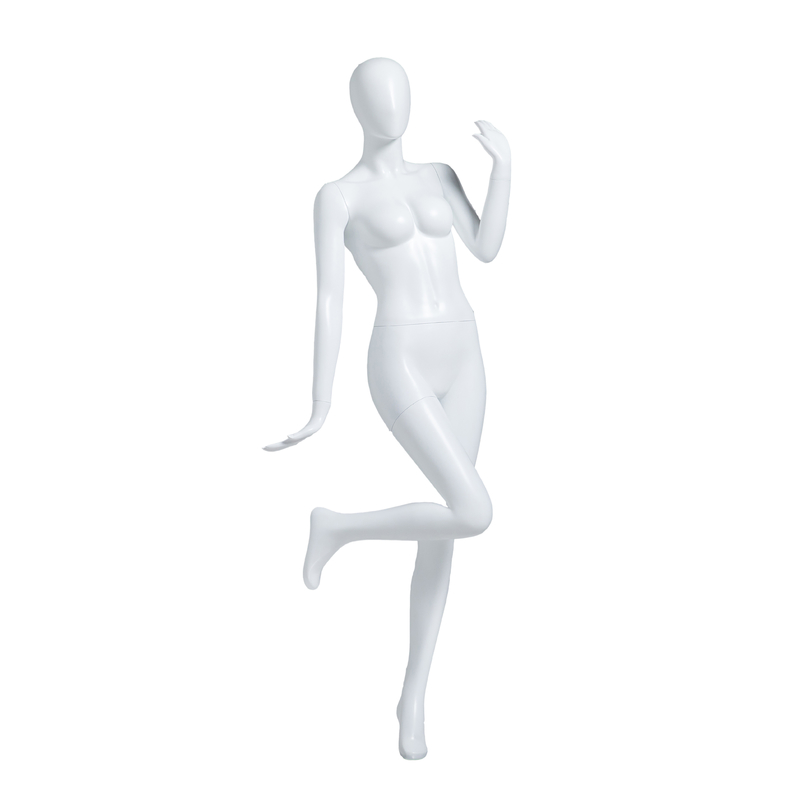 Manikinha feminina de corpo cheio e realista Pintura em spray congelada Cor rosa-ouro