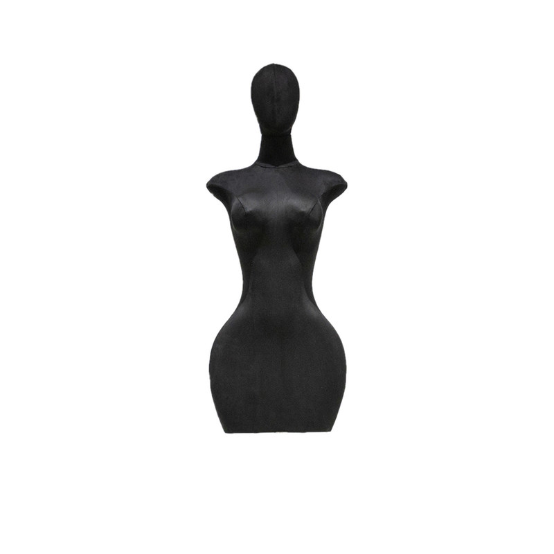 Modelo de meio corpo feminino gorduroso usado para exibição de roupas com Curva Natural do Corpo para exibição na loja